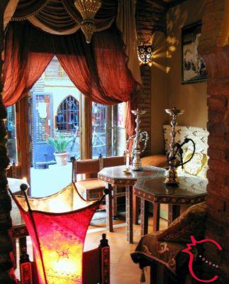 Salón de té en Granada